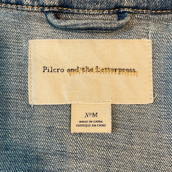 Denim Vest by Pilcro - Picture 4 of 9